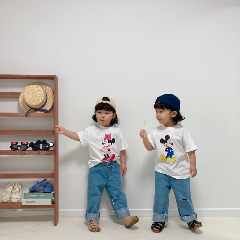 Little Rabbit - Korean Children Fashion - #stylishchildhood - Family tee  - 4
