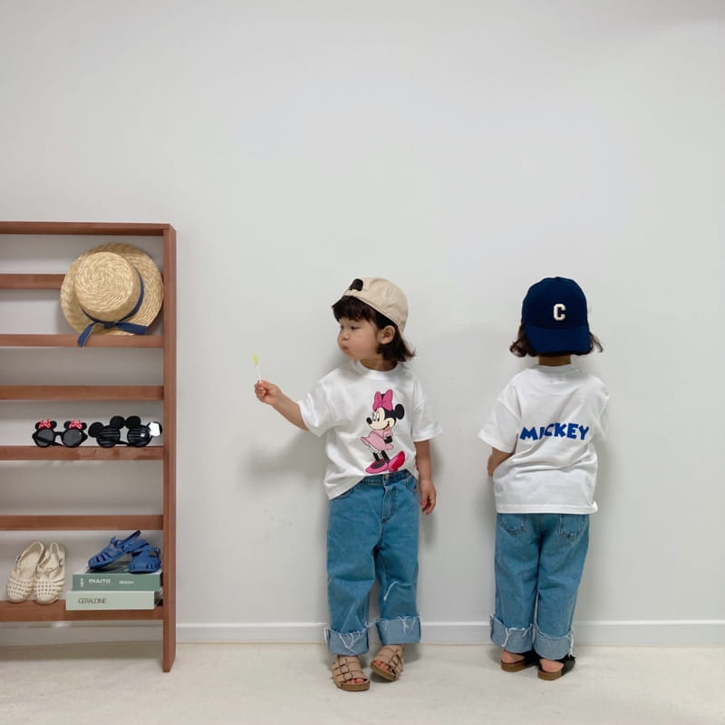 Little Rabbit - Korean Children Fashion - #childrensboutique - Family tee  - 5