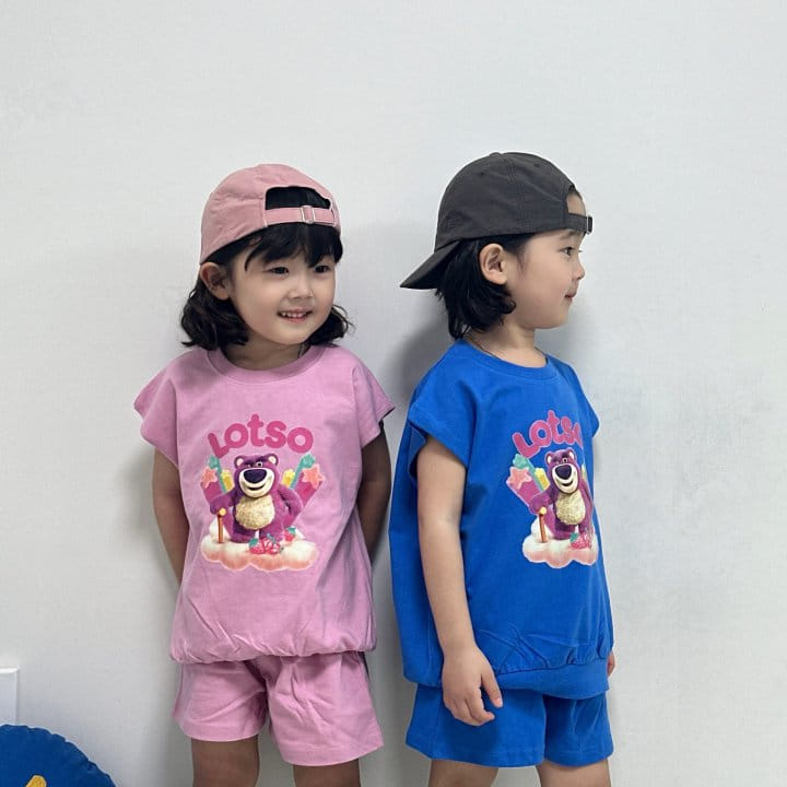 Little Rabbit - Korean Children Fashion - #designkidswear - L Top Bottom Set - 9