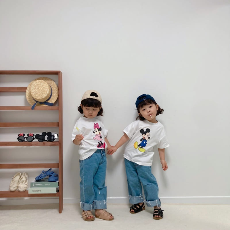 Little Rabbit - Korean Children Fashion - #designkidswear - Family tee  - 6