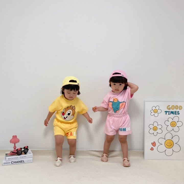 Little Rabbit - Korean Children Fashion - #designkidswear - M Friends Top Bottom Set - 5