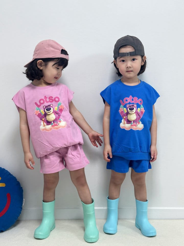 Little Rabbit - Korean Children Fashion - #discoveringself - L Top Bottom Set - 10