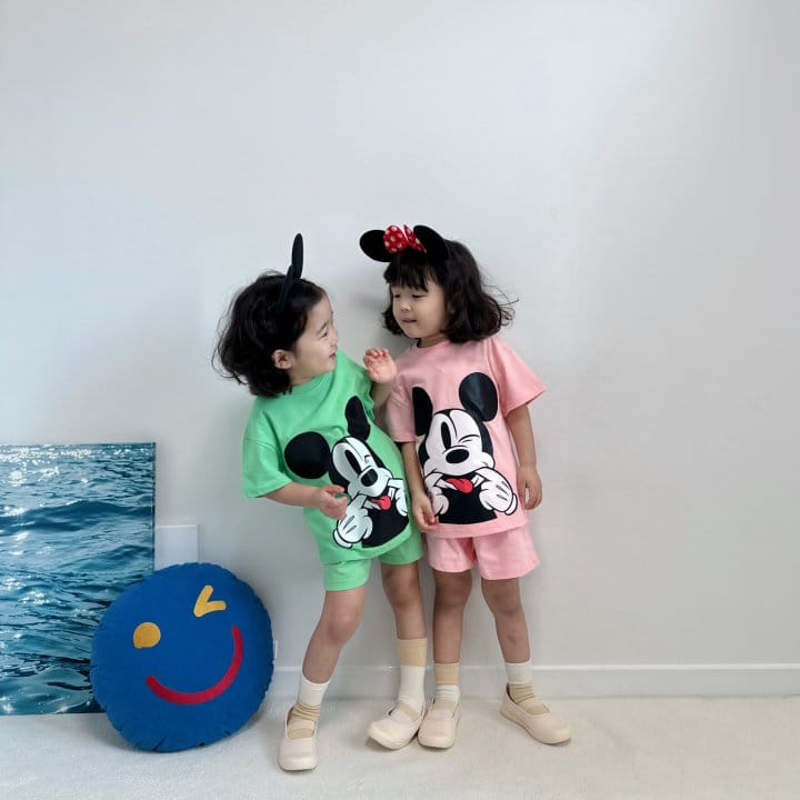 Little Rabbit - Korean Children Fashion - #fashionkids - Melong Top Bottom Set - 6