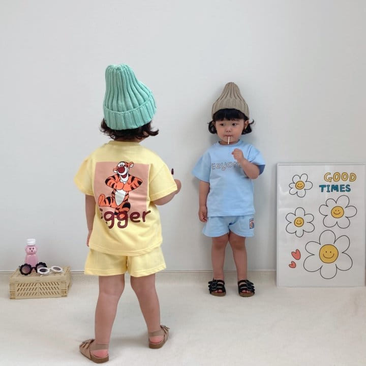 Little Rabbit - Korean Children Fashion - #kidsstore - Sing Sing Top Bottom Set