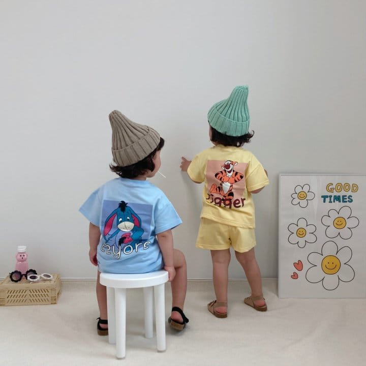 Little Rabbit - Korean Children Fashion - #kidzfashiontrend - Sing Sing Top Bottom Set - 2