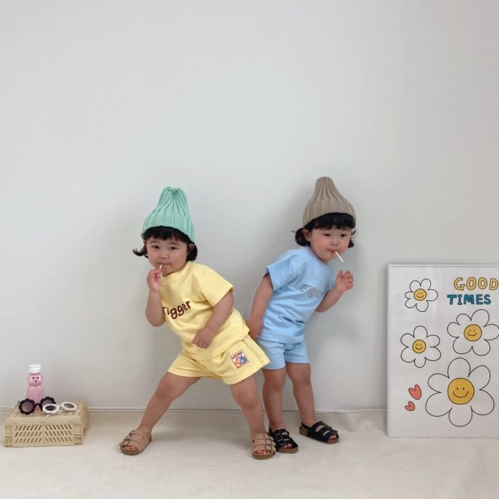 Little Rabbit - Korean Children Fashion - #magicofchildhood - Sing Sing Top Bottom Set - 5