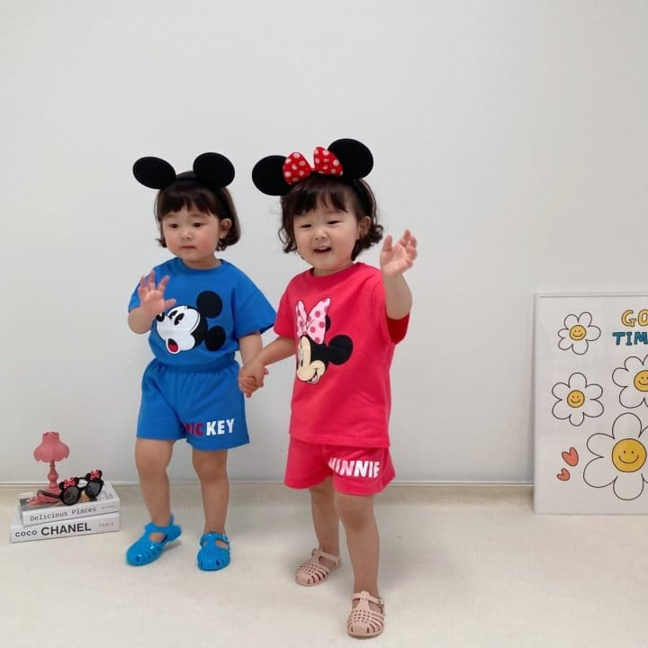 Little Rabbit - Korean Children Fashion - #toddlerclothing - M Friends Top Bottom Set