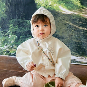 Littletini - Korean Baby Fashion - #babylifestyle - Cream Crisp Jumper