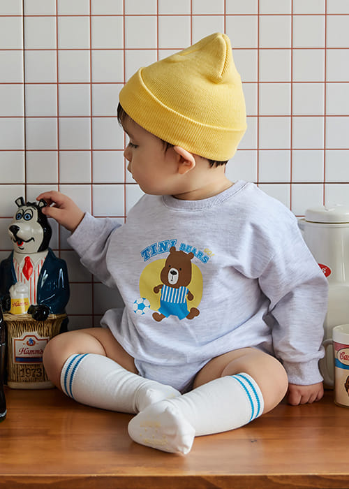 Littletini - Korean Baby Fashion - #babyoutfit - Tini Bears Body Suit