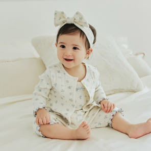 Littletini - Korean Baby Fashion - #smilingbaby - Blue Serenity 3 Set