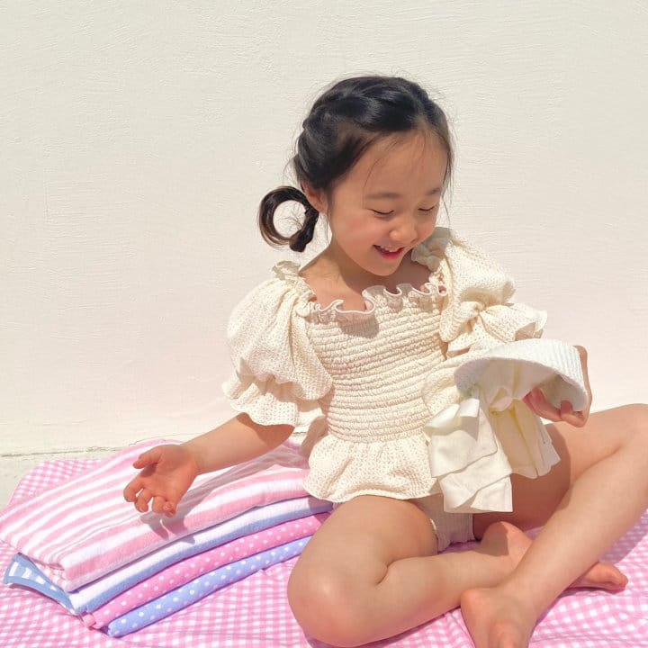 Log101 - Korean Children Fashion - #childofig - Log Smoke Two Piece Swim Wear - 6