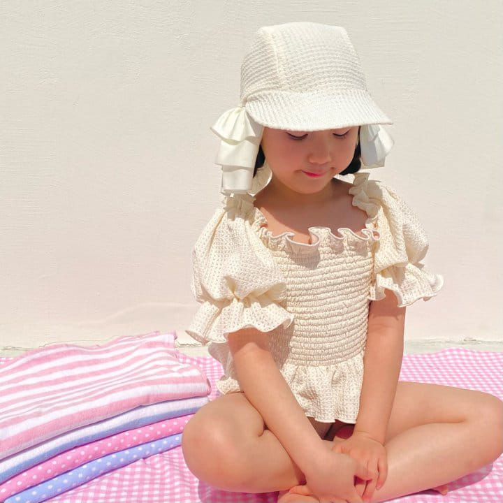 Log101 - Korean Children Fashion - #childofig - Log Smoke Two Piece Swim Wear - 7