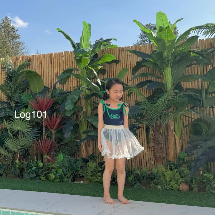 Log101 - Korean Children Fashion - #fashionkids - Log Sha Skirt