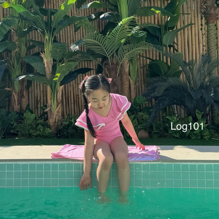 Log101 - Korean Children Fashion - #littlefashionista - Log Bly Swim Wear - 3
