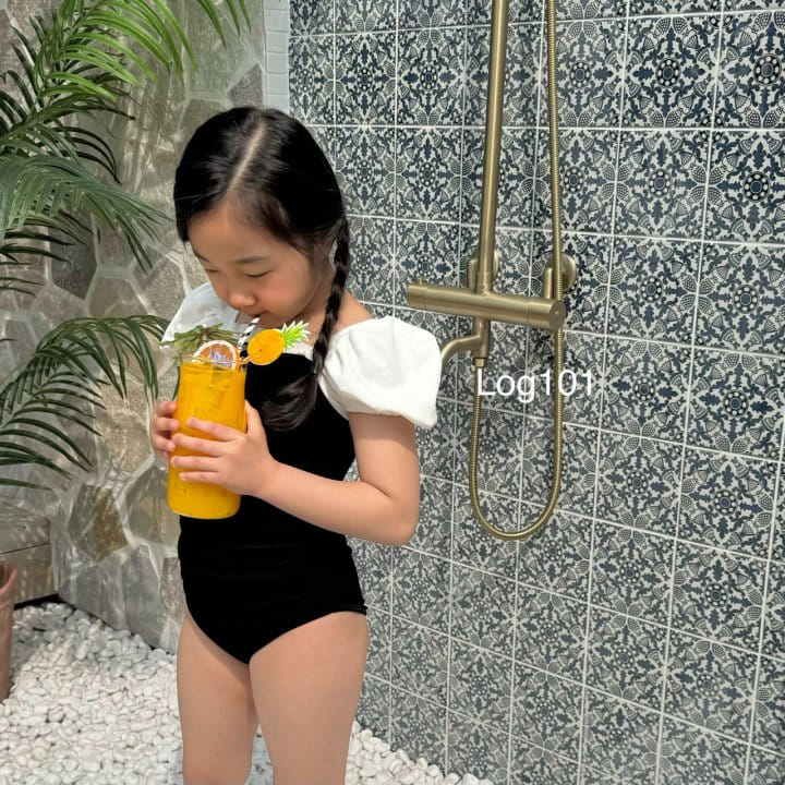 Log101 - Korean Children Fashion - #magicofchildhood - Log Shirring Swim Wear - 8