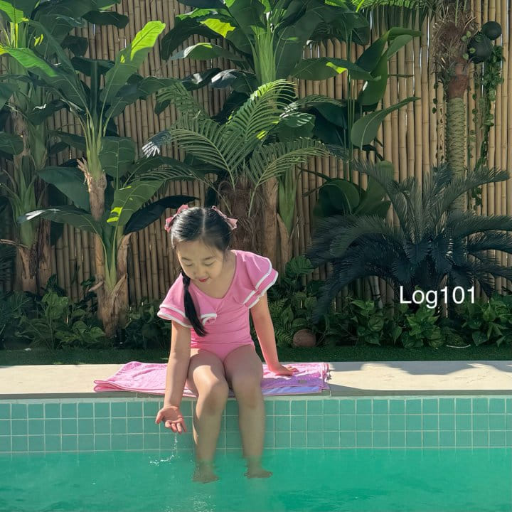 Log101 - Korean Children Fashion - #littlefashionista - Log Bly Swim Wear - 4