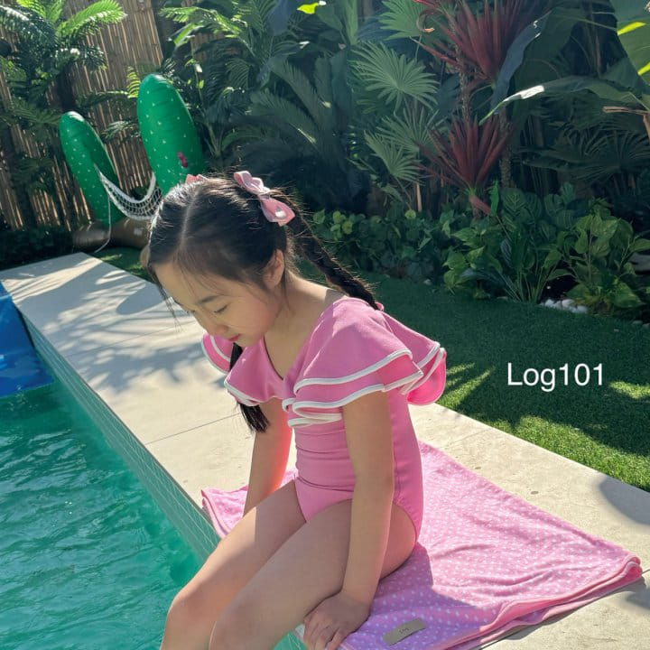 Log101 - Korean Children Fashion - #minifashionista - Log Bly Swim Wear - 5