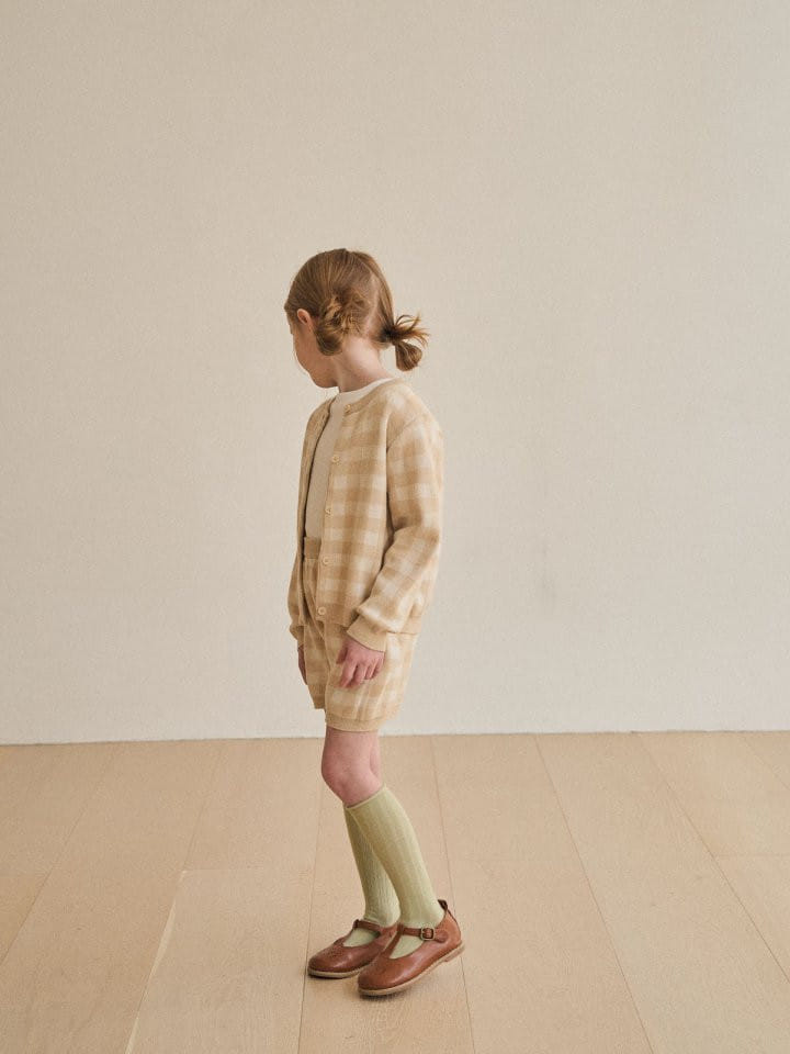 Lolobole - Korean Children Fashion - #childofig - Check Cardigan - 3