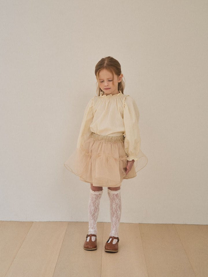 Lolobole - Korean Children Fashion - #designkidswear - Sha Pearl Skirt - 5