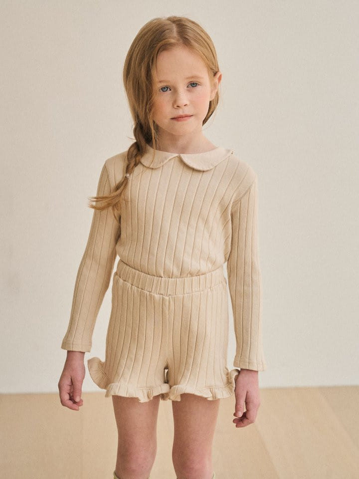 Lolobole - Korean Children Fashion - #designkidswear - Circle Rib Tee - 2
