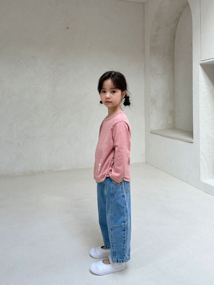Lolobole - Korean Children Fashion - #fashionkids - Dart Denim Pants - 10