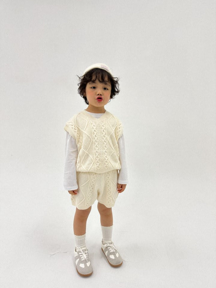 Lolobole - Korean Children Fashion - #kidsshorts - Dia Vest - 6