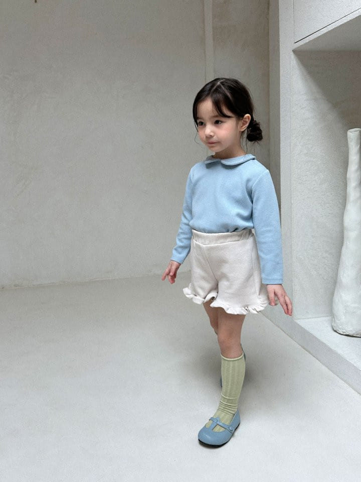 Lolobole - Korean Children Fashion - #kidsstore - Sakariba Collar Tee - 3