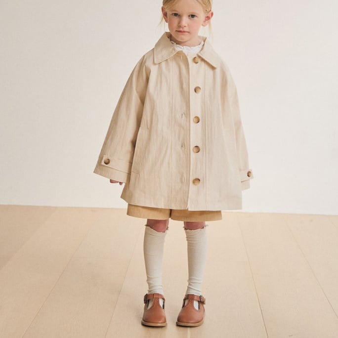 Lolobole - Korean Children Fashion - #kidzfashiontrend - Paris Trench Coat - 2