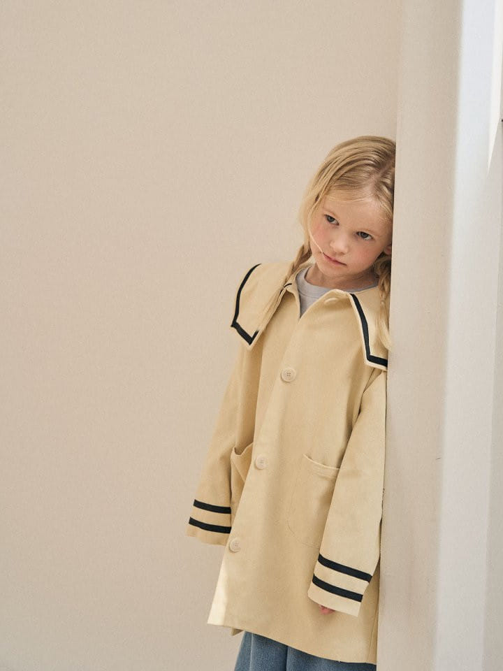 Lolobole - Korean Children Fashion - #littlefashionista - Sera Trench Coat - 3