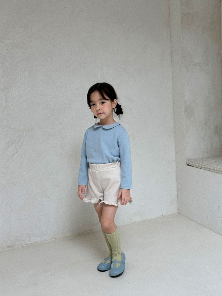 Lolobole - Korean Children Fashion - #littlefashionista - Sakariba Collar Tee - 6