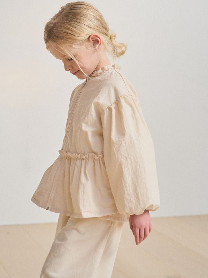 Lolobole - Korean Children Fashion - #minifashionista - Frill Windbreaker - 8