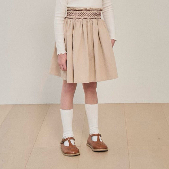 Lolobole - Korean Children Fashion - #prettylittlegirls - Hool Smoke Skirt