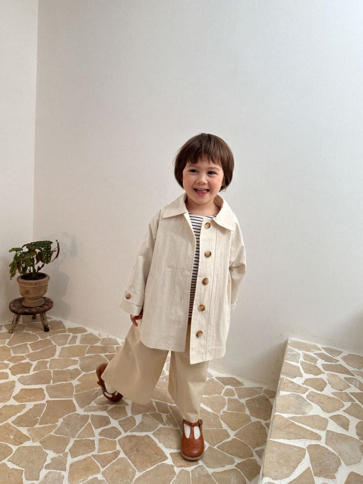 Lolobole - Korean Children Fashion - #stylishchildhood - Paris Trench Coat - 10