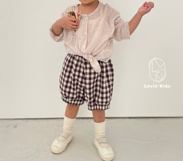 Lovin - Korean Children Fashion - #Kfashion4kids - Check Pumpkin Pants - 7