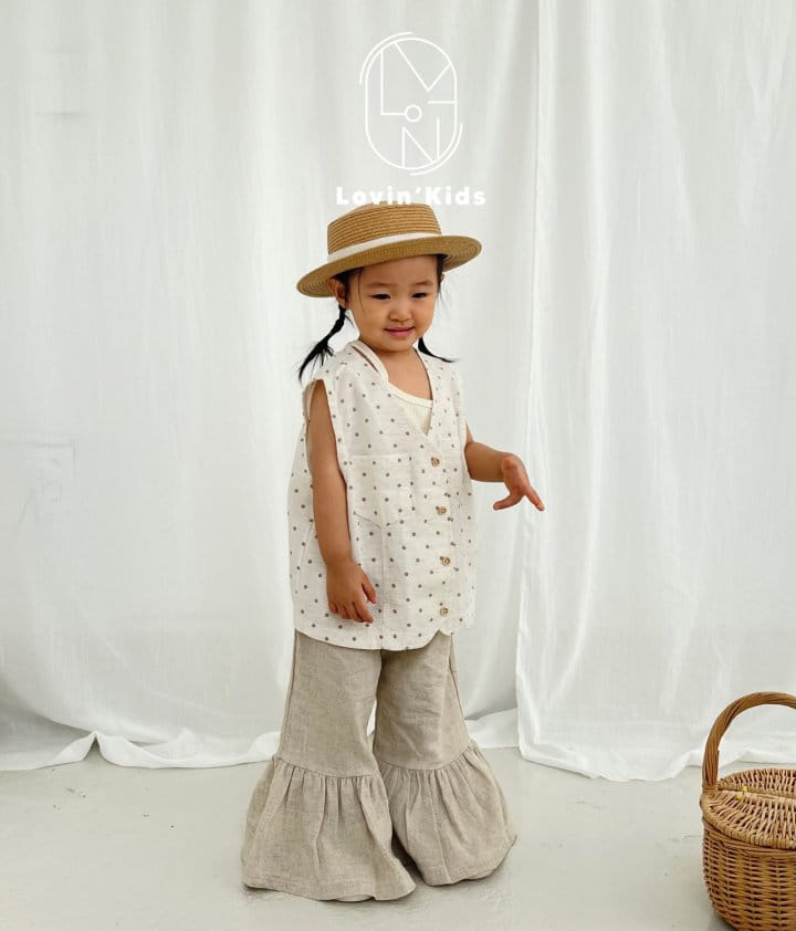 Lovin - Korean Children Fashion - #childofig - Linen Vest - 11