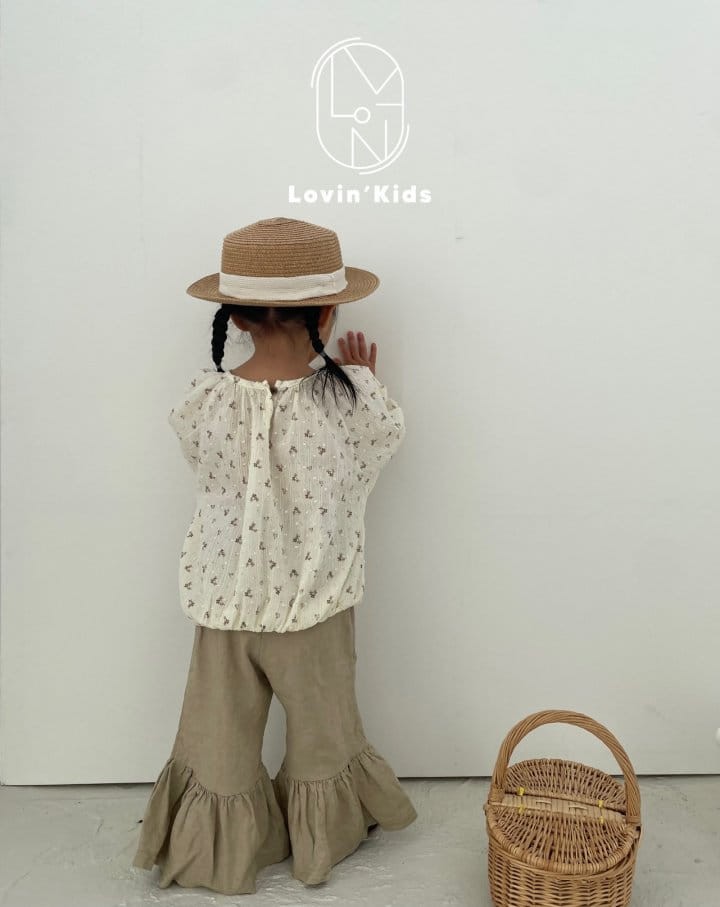 Lovin - Korean Children Fashion - #childofig - Puff Flower Blouse - 8