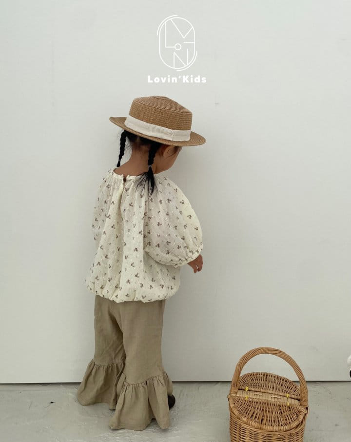 Lovin - Korean Children Fashion - #childrensboutique - Puff Flower Blouse - 10
