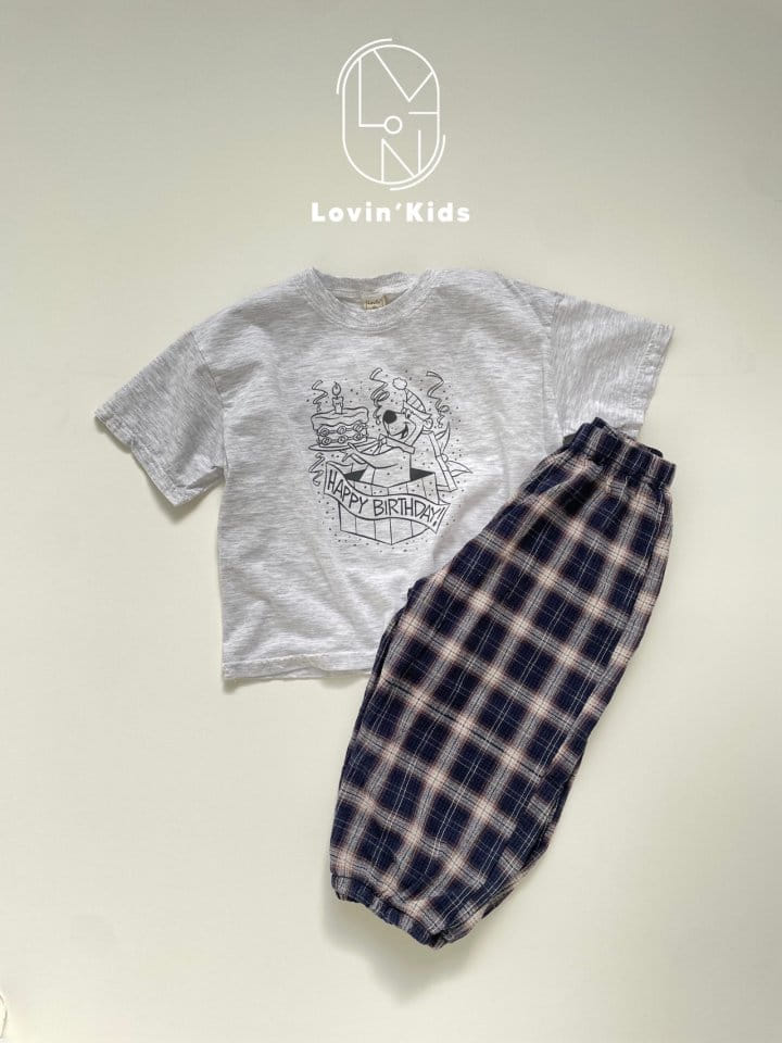 Lovin - Korean Children Fashion - #childrensboutique - Summer Check Pants - 9