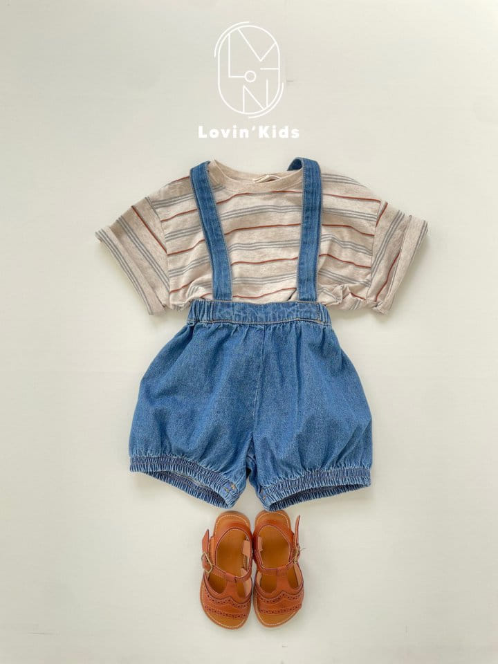 Lovin - Korean Children Fashion - #childrensboutique - Dungarees Balloon Jeans - 7