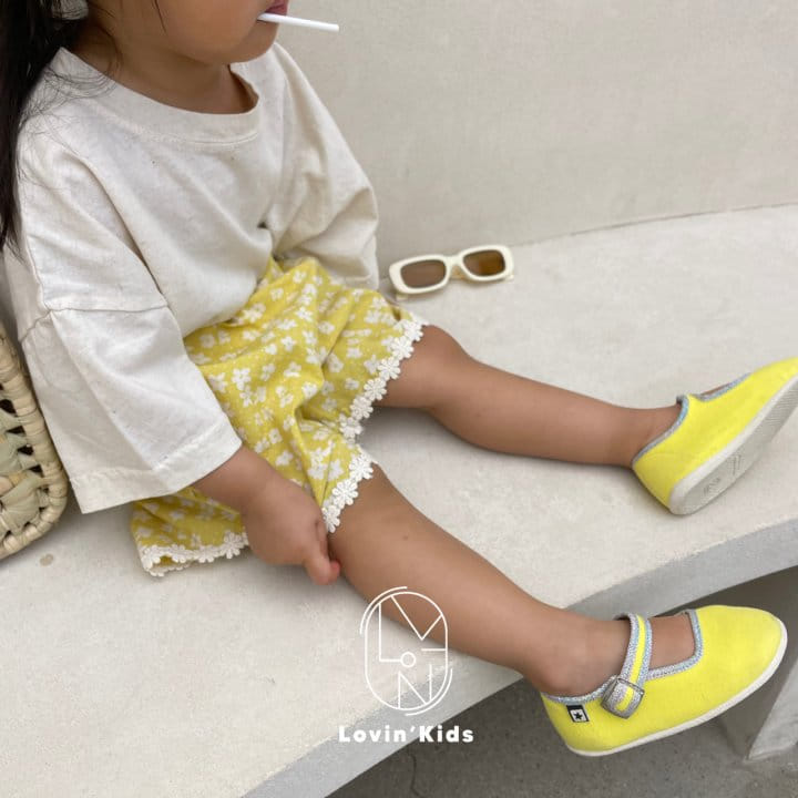 Lovin - Korean Children Fashion - #childrensboutique - Linen Single Tee - 11