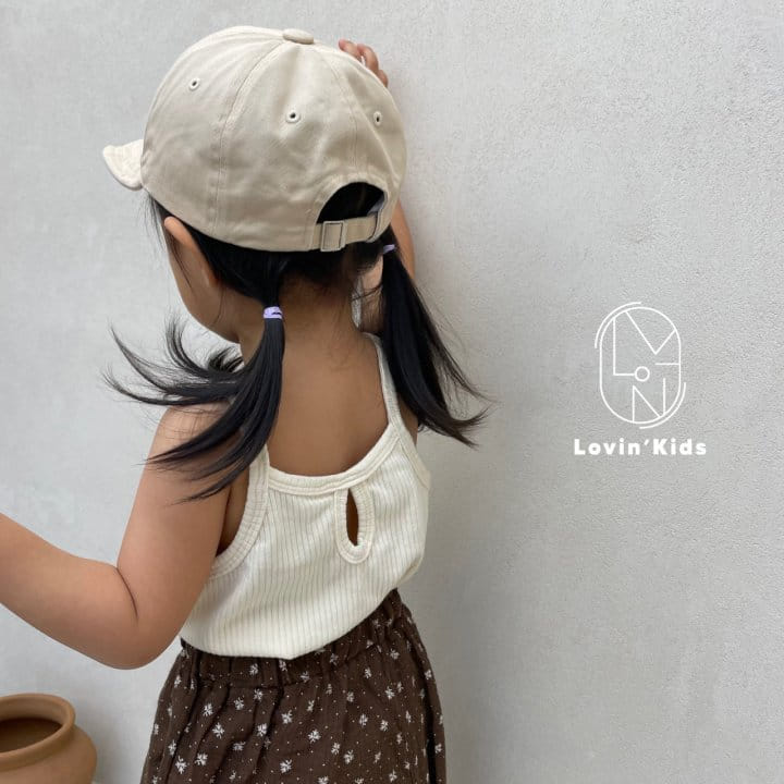 Lovin - Korean Children Fashion - #childrensboutique - Rib Hool Sleeveless Tee - 9