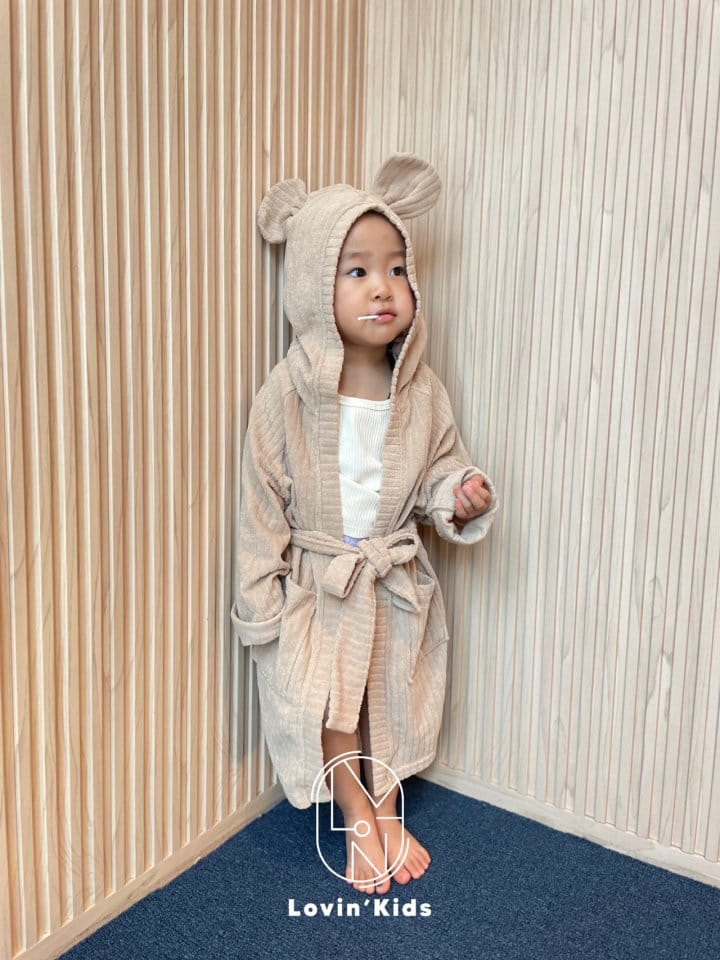 Lovin - Korean Children Fashion - #designkidswear - Bathrobe - 10