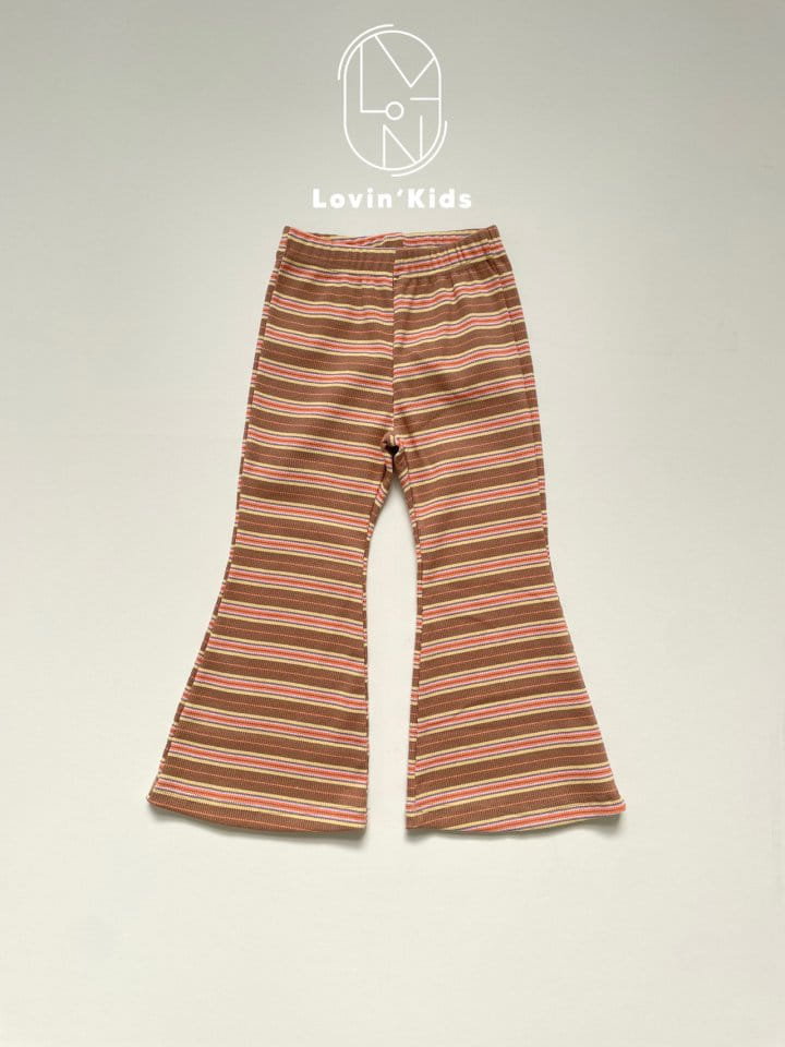 Lovin - Korean Children Fashion - #designkidswear - Retro Boots Cut Pants - 5