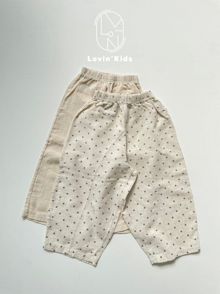 Lovin - Korean Children Fashion - #discoveringself - Linen Slit Pants