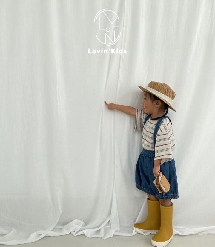 Lovin - Korean Children Fashion - #discoveringself - Dungarees Balloon Jeans - 9