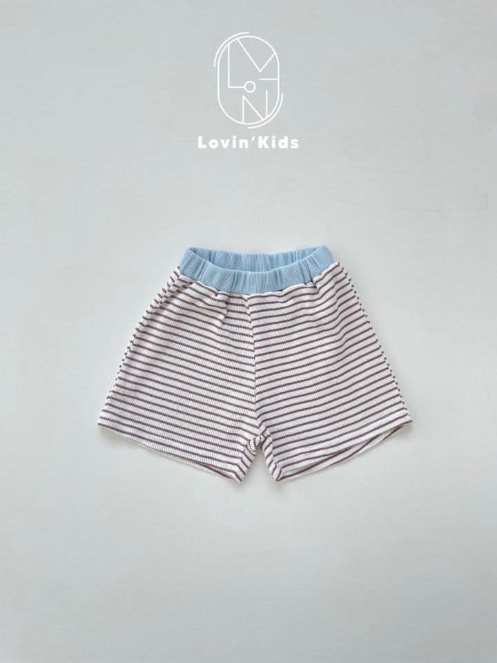 Lovin - Korean Children Fashion - #designkidswear - Line Shorts - 4