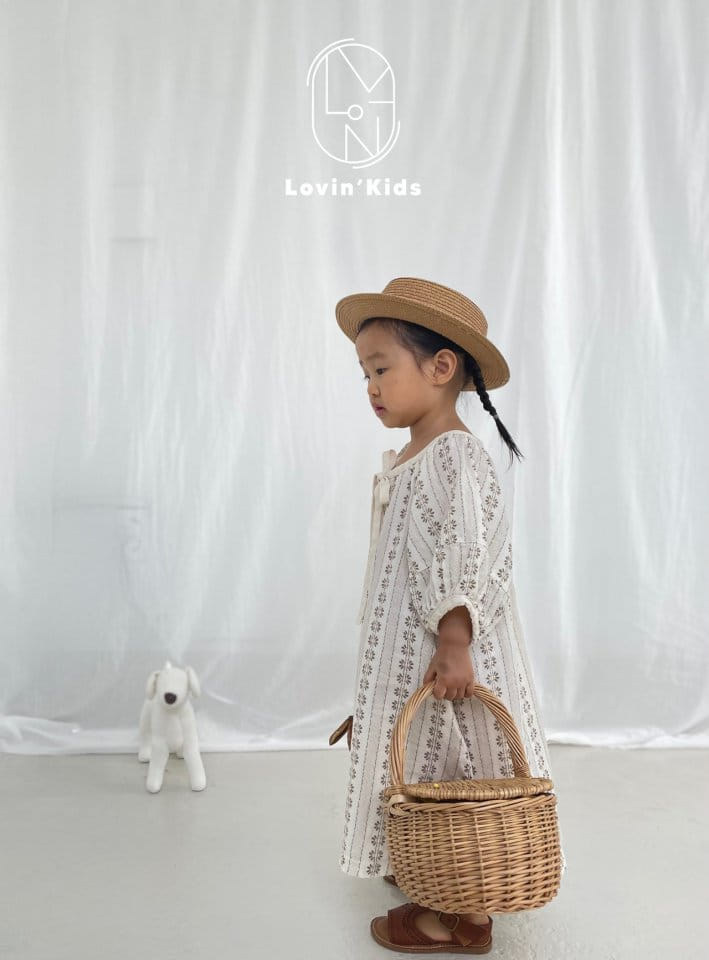 Lovin - Korean Children Fashion - #kidsstore - Roman Puff One-Piece  - 11