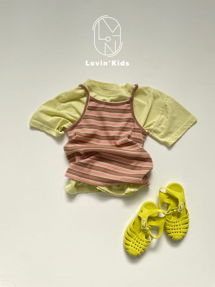 Lovin - Korean Children Fashion - #kidsstore - Retro Sleeveless Tee - 8