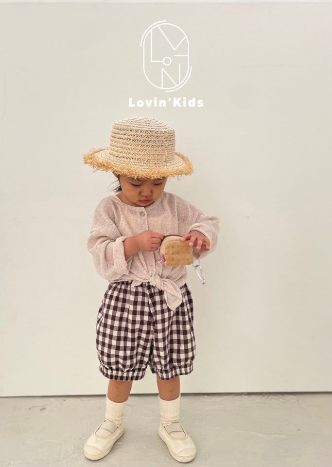 Lovin - Korean Children Fashion - #kidzfashiontrend - Check Pumpkin Pants - 6