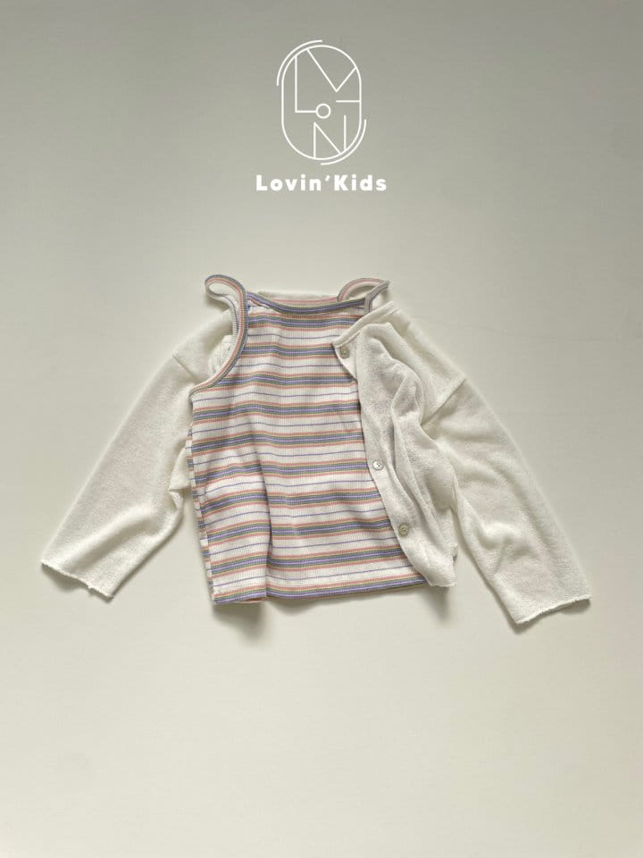 Lovin - Korean Children Fashion - #kidzfashiontrend - Retro Sleeveless Tee - 9
